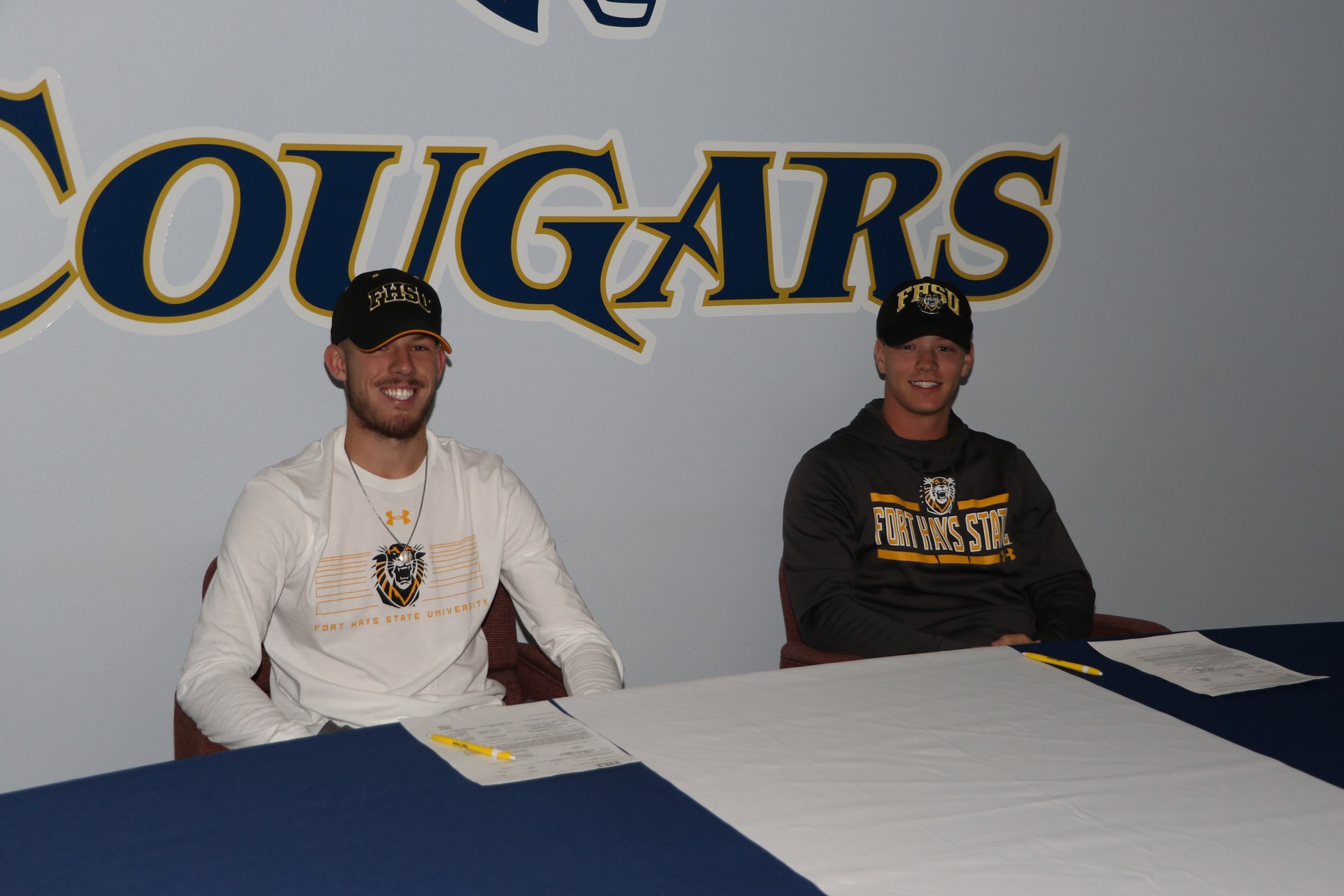 WNCC baseball players Parker, Berg ink with Ft. Hays State College