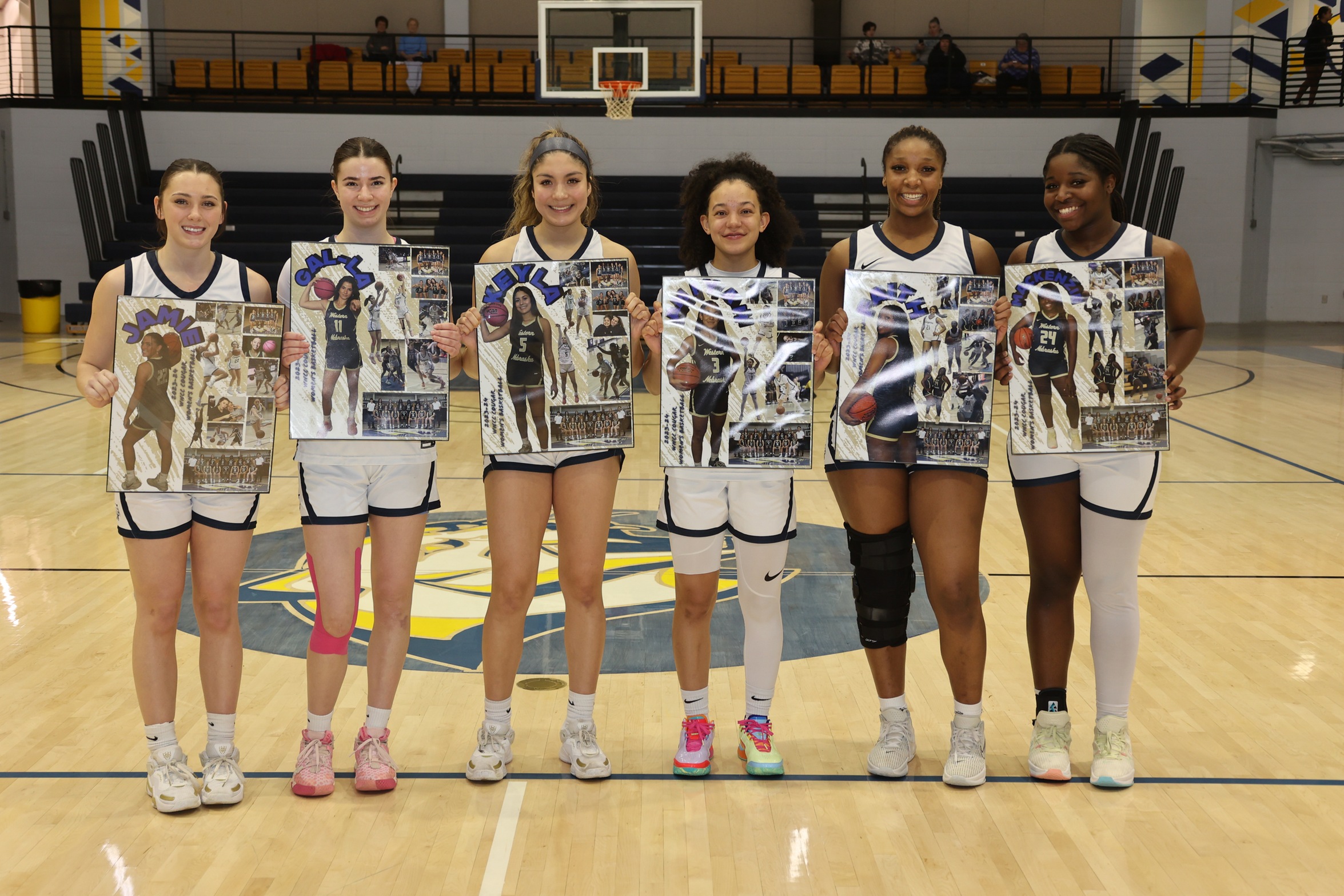 The six sophomores on sophomore night. 