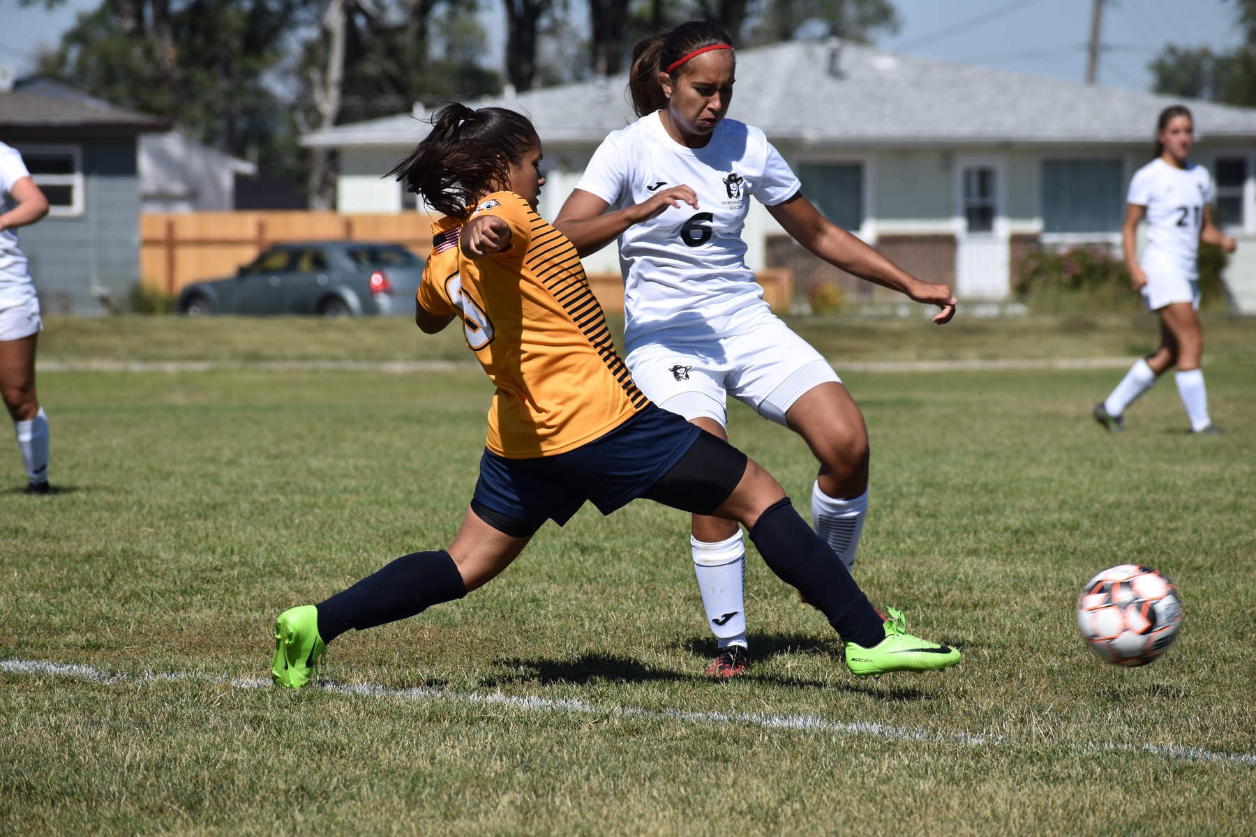 WNCC and NJC soccer action.