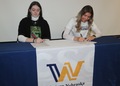 WNCC’s Angelova, Blackman sign to continue volleyball career