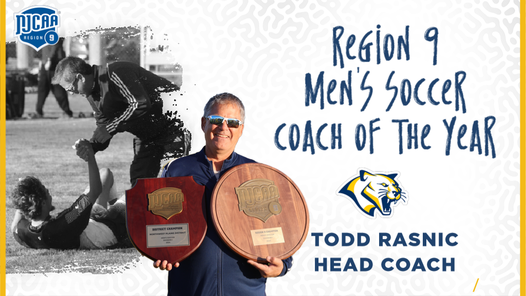 Coach Rasnic earns Region IX Coach of the Year honors