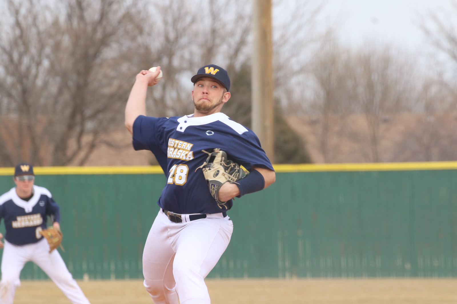 WNCC baseball team drops doubleheader to Miles; Cougars turn triple play