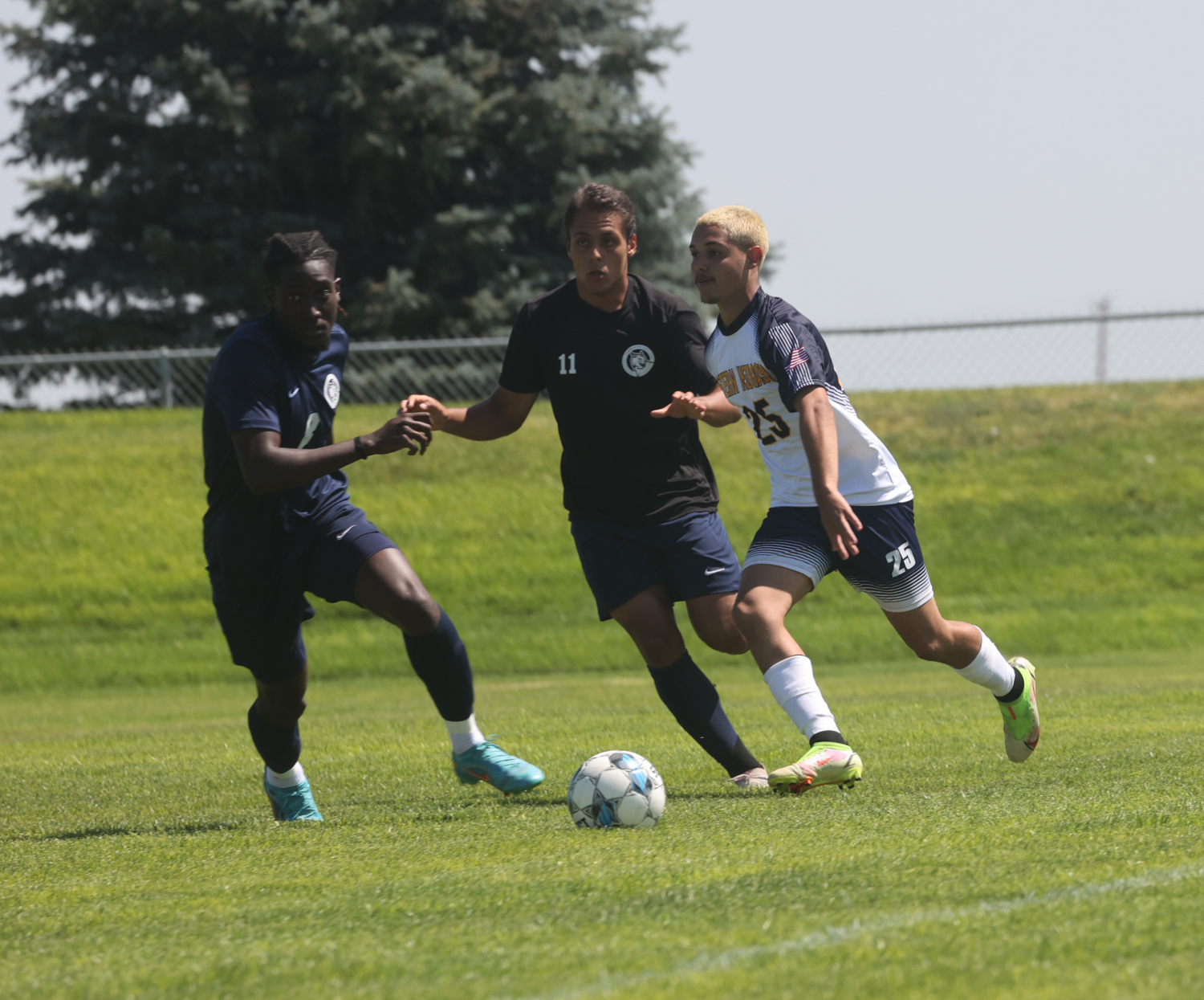 Action in the WNCC and Southeast soccer match on August 21.