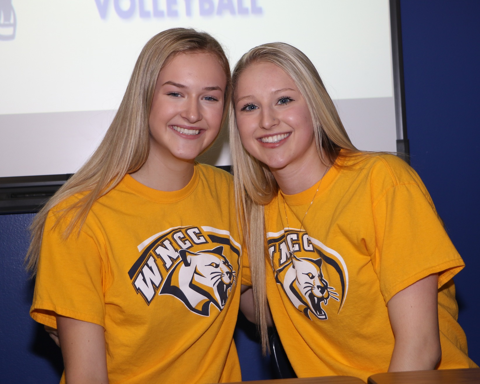 Gering’s Schaub, Mitchell ink with WNCC volleyball