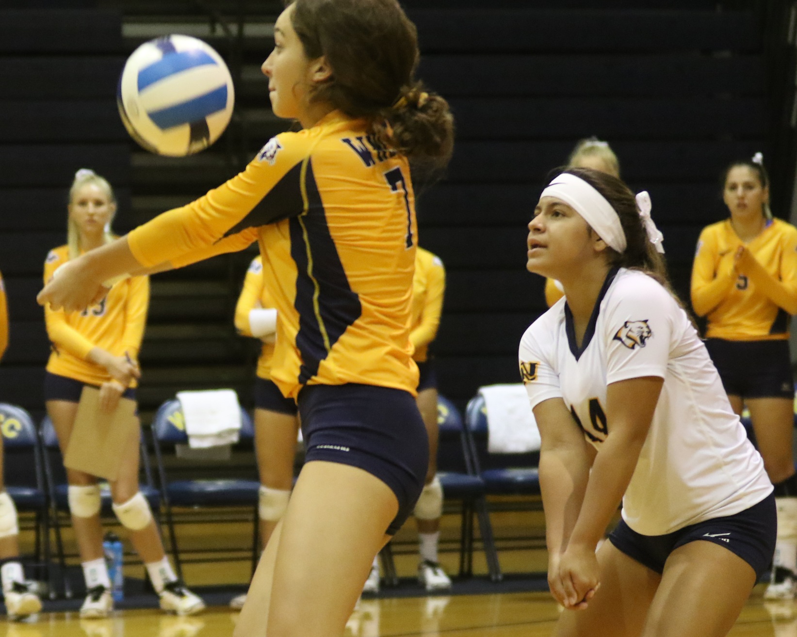 WNCC volleyball splits matches against two ranked teams